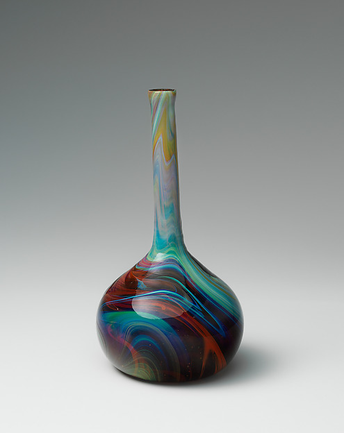 Tiffany Glass and Decorating Company. Ваза Favrile